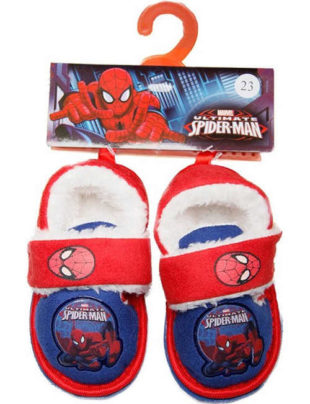 Dětské hřejivé papuče Spiderman