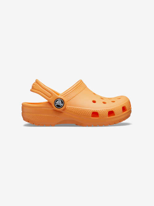 Dětské letní crocs boty oranžové
