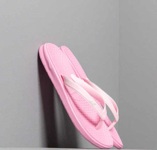 Dětské růžové gumové žabky Nike