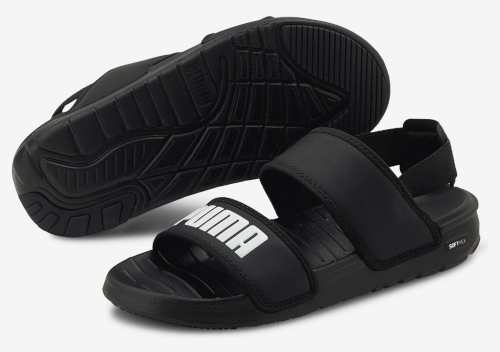 Černé chlapecké sandály Puma