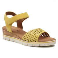 Letní žluté sandály Caprice