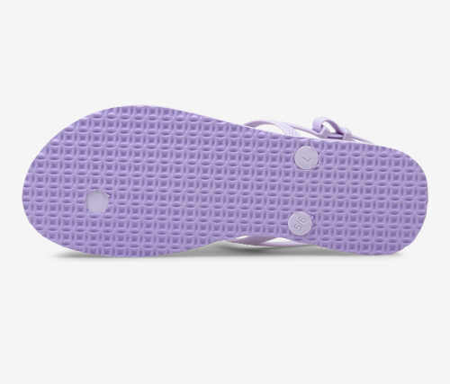 dámské letní sandály fialové