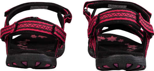 sportovní růžovo-černé sandály