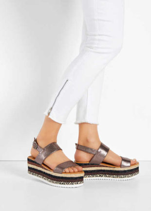 Luxusní dámské sandály na platformě