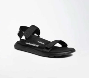 Sportovní černé letní sandály Adidas