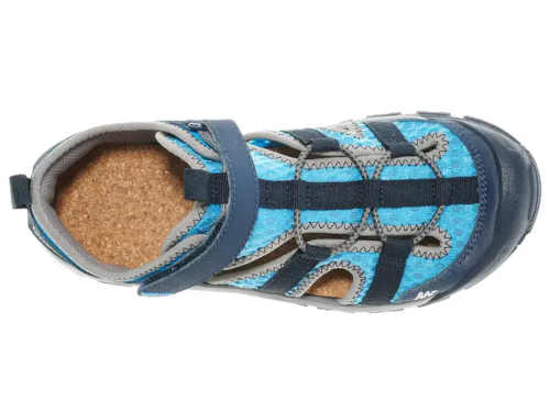 dětské modré turistické sandály