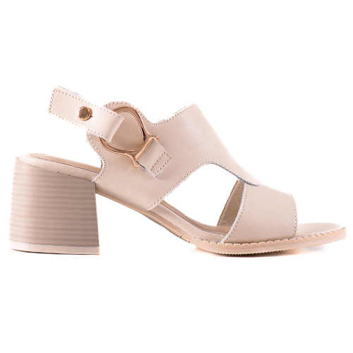 letní dámské kožené sandály