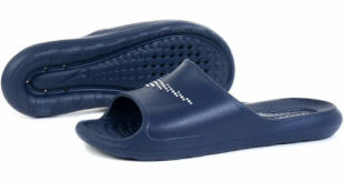 Modré pánské letní pantofle k bazénu Nike
