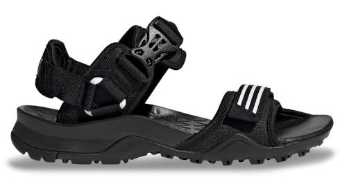 Černé pánské trekové sandály Adidas