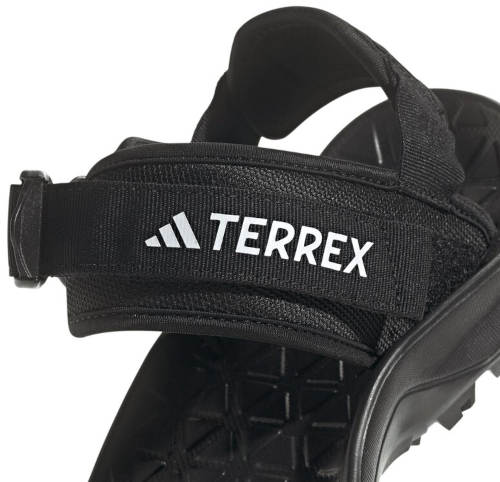 Pohodlné černé pánské sandály Adidas Terrex